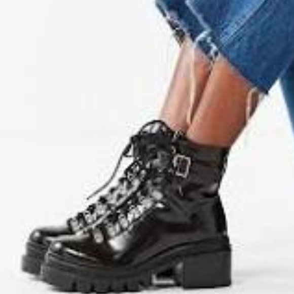 Free People Shoes - FREE PEOPLE Jeffrey Campbell Czech Lace Up Boots
